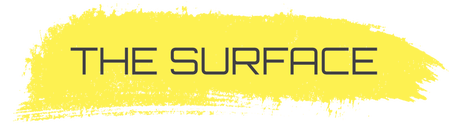 Banner of the "Checks" on a bright yellow brushstroke